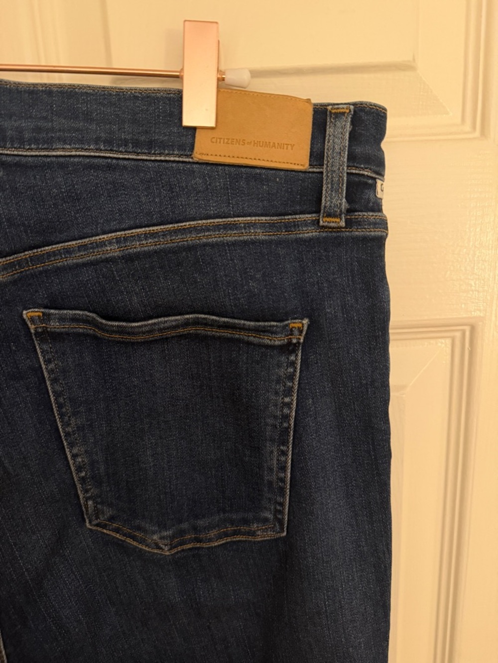 Citizens Of Humanity Lilah Blue High-Rise Flared Jeans - Picture 8 of 13